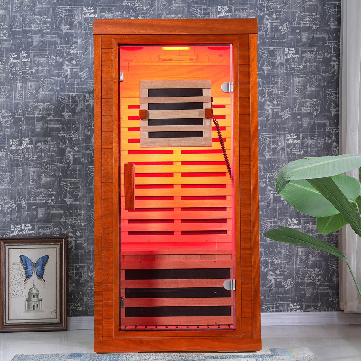 Wood Infrared Home Sauna Room