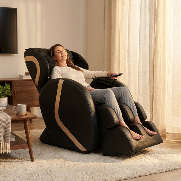 Massage Chair Built for Complete Relief, Zero Gravity Position, 5 Programs, Heating Function