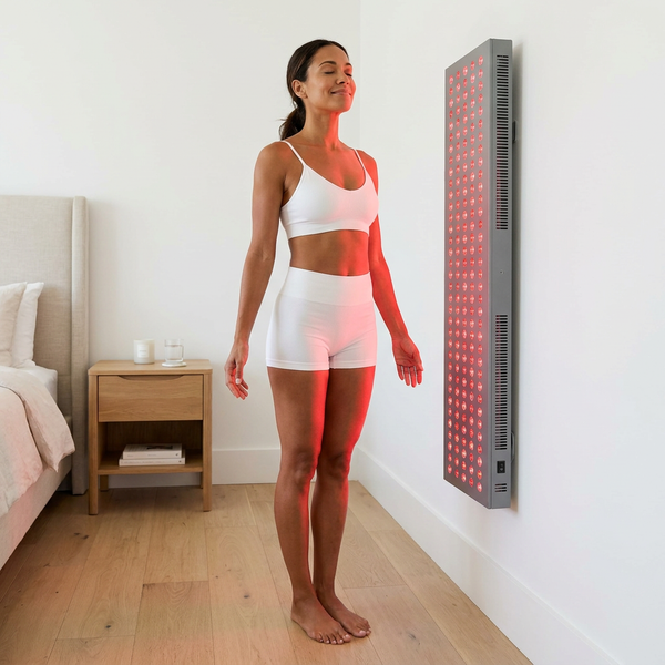 Red Light Therapy Panel Designed for Professional Use, 660nm/850nm Wavelengths, 300 Dual Chip LEDs, Timer