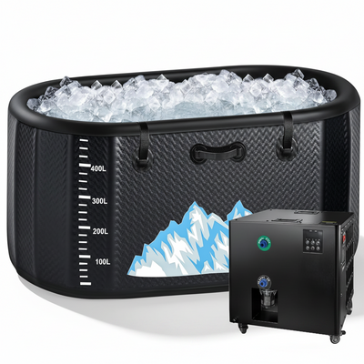 Drexo 248-Gallon Inflatable Cold Plunge Tub with Chiller